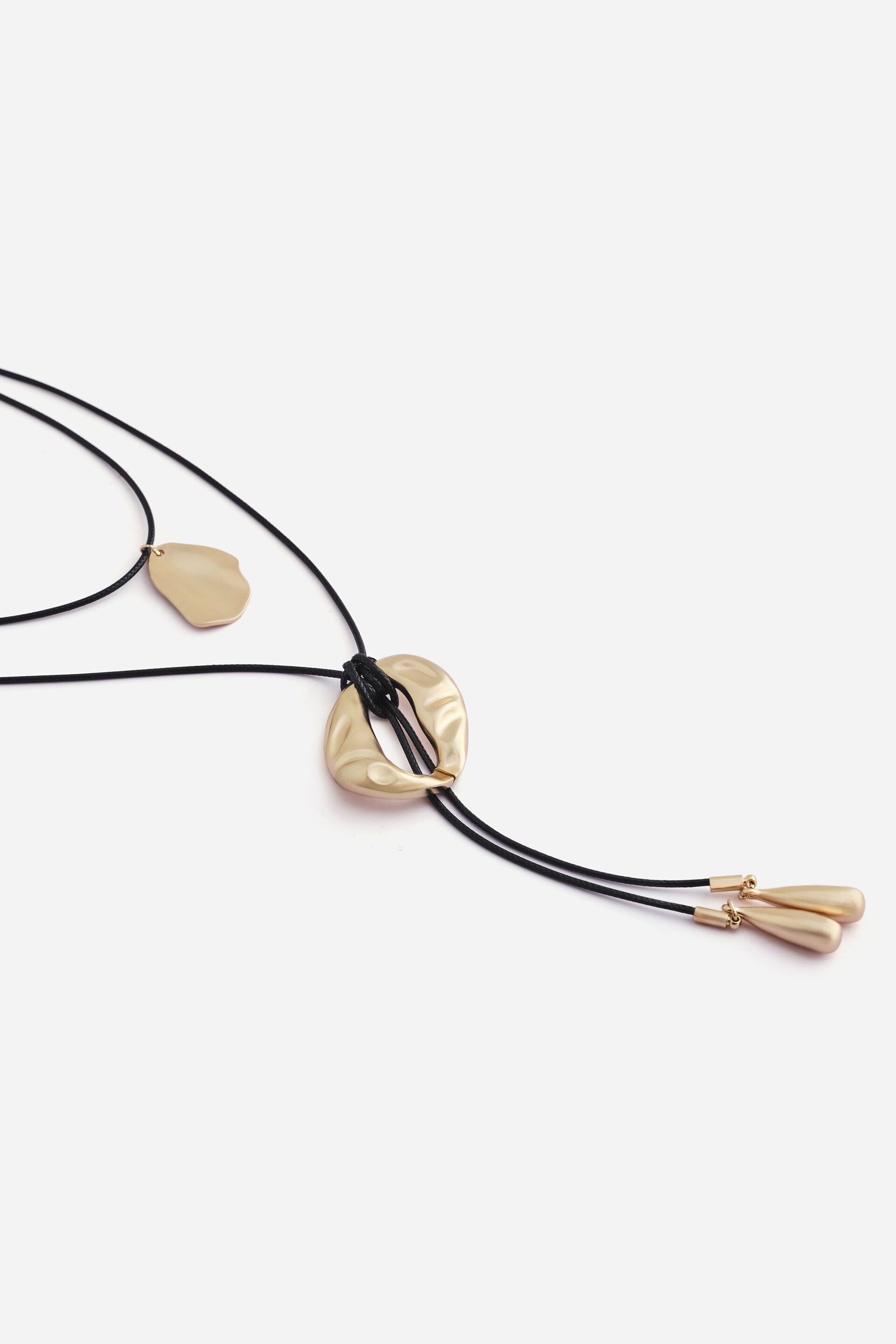Layered Cord Necklace, , image 2
